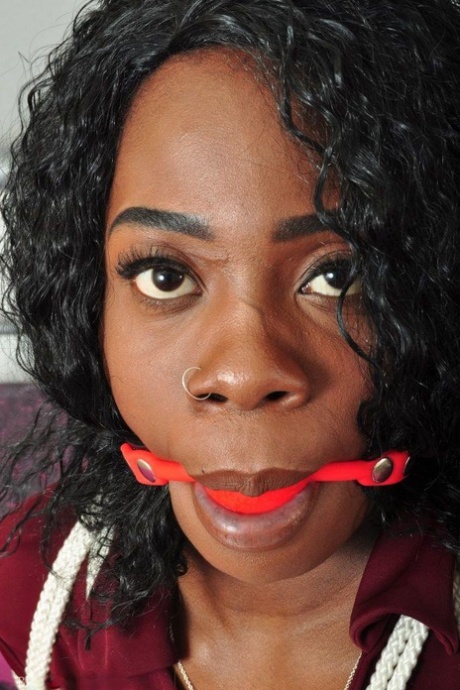 African Tape Gagged exclusive pic