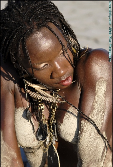 African Mature Casting art nude archive